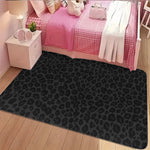 tapis léopard moderne intérieur salon noir rose jaune vert blanc bleu tufté antidérapant polyester