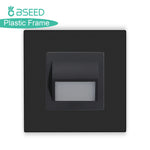 interrupteur mural led capteur mouvement sensoriel gris noir moderne tactile
