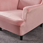 fauteuil enfant velours rose moderne adhésif protection canapé lavable machine enfants