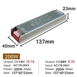 alimentation led 12v 24v 60w 100w 200w 300w 400w industrielle transformateur éclairage