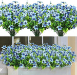 plantes artificielles multicolores fleurs simples modernes decoration exterieure couronne mariage chambre maison festival