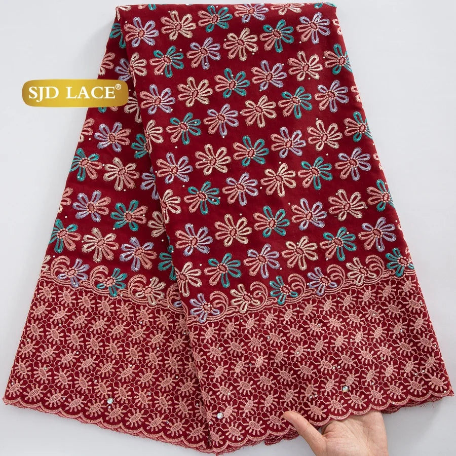 tissu dentelle multicolore brodé fleurs motifs géométriques translucides élégants occasionnels soirée mariage