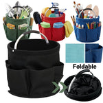 sac pliable noir rouge vert poches extérieures moderne pratique outils jardin jouets plage activités