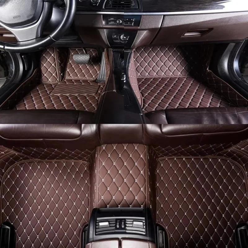 tapis sol cuir personnalisable waterproof anti poussière protection voiture bmw f30 f31 f34 g20