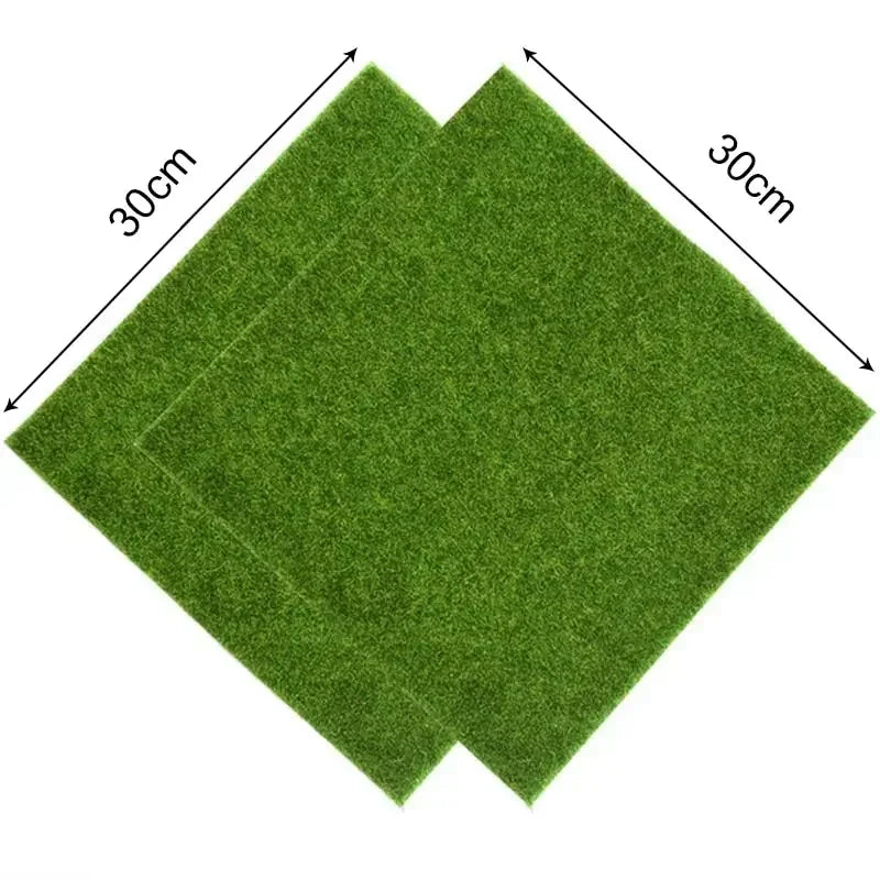 tapis artificiel vert clair moderne lettres ours decoration intérieure 30cm 30cm