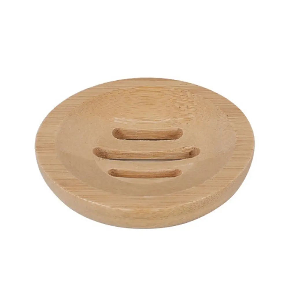 support savon bois bambou rayures horizontales moderne salle bain portable naturel minimaliste