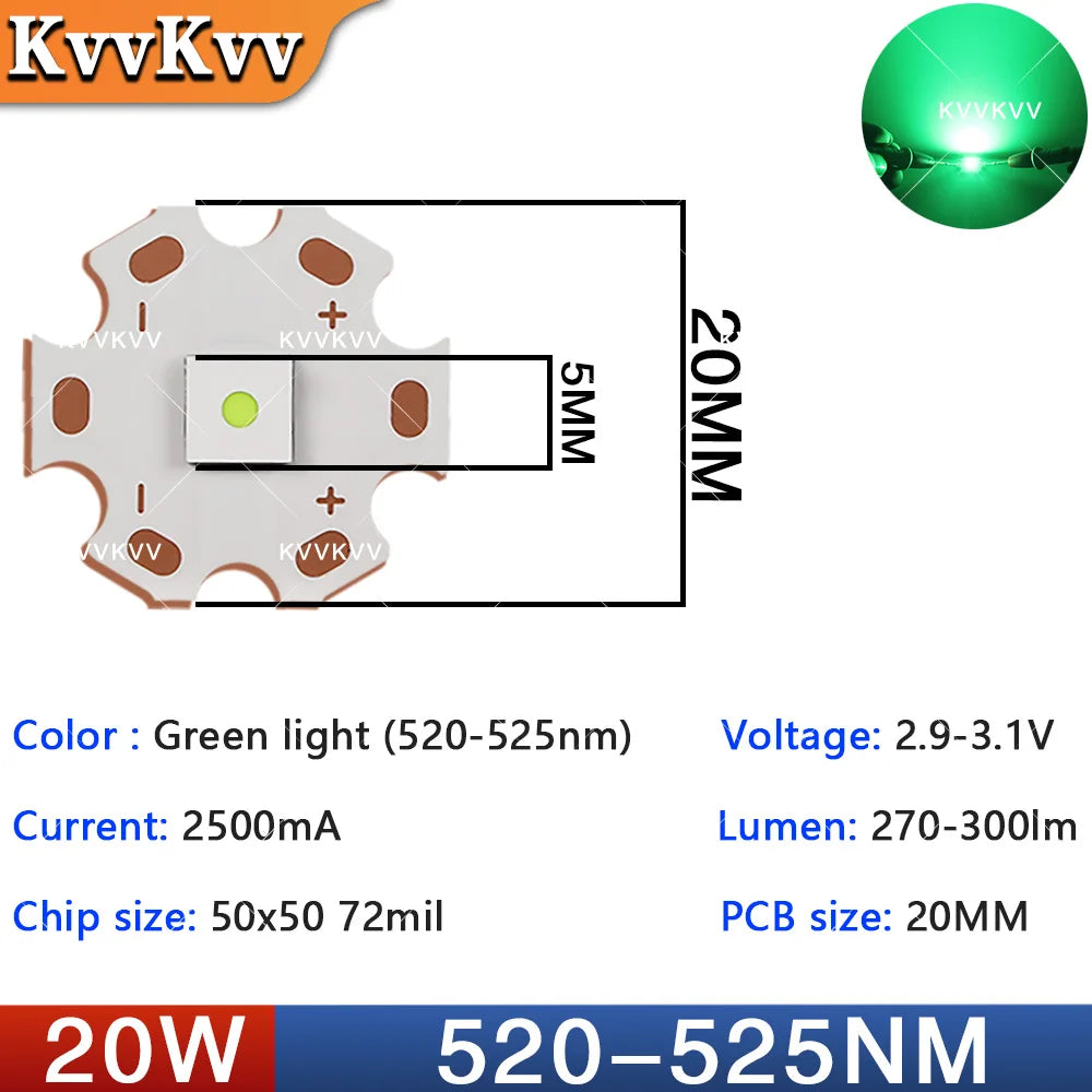 ampoule led 20w lumière froide bleue verte blanche naturelle moderne golden light chip pcb