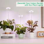 lampe led plante blanc moderne modes luminosité usb 48 diodes