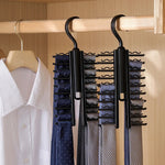 porte cravates rotatif support cravates multiples rangement ceintures accroche tringle moderne minimaliste