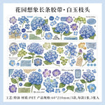 autocollants fleurs papillons texte vintage romantique bleu rose marron blanc pièces