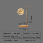 lampe sol moderne or cristal élégante base plate chambre coucher led