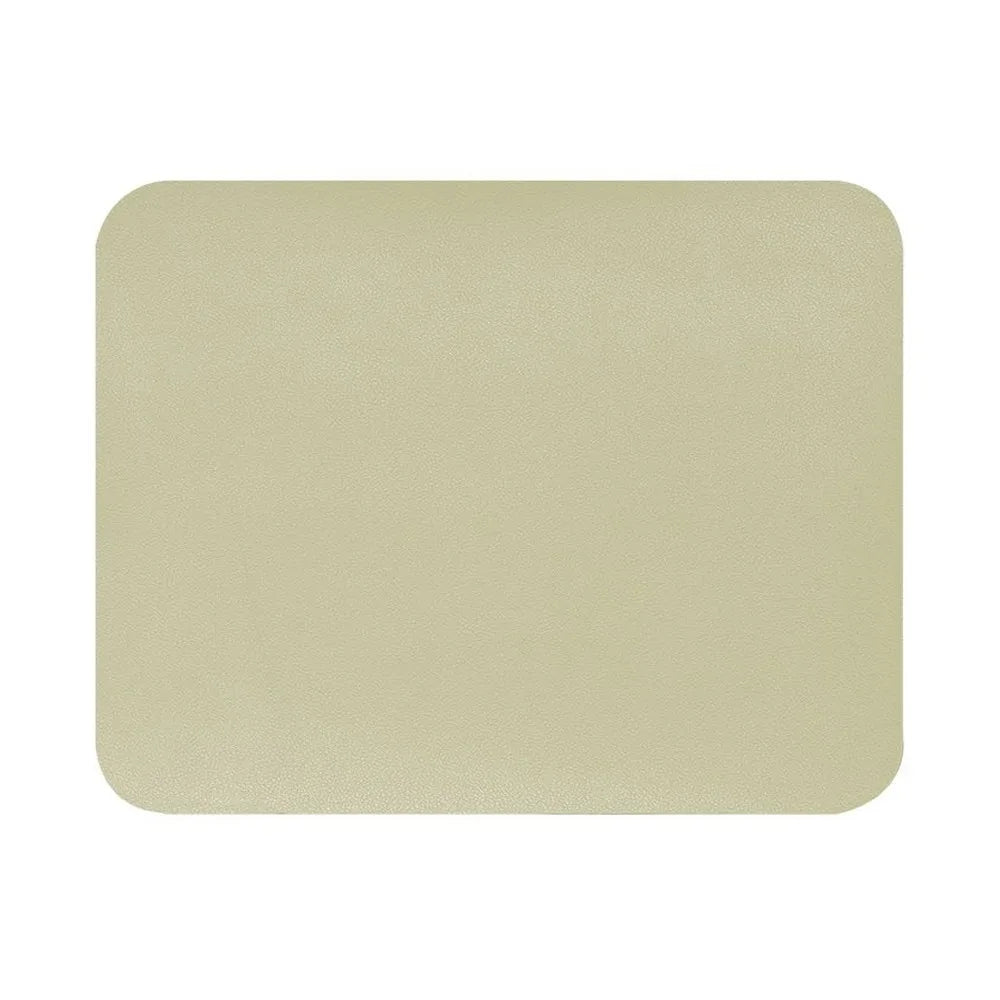 tapis souris cuir résistant gris clair marron noir rose pâle vert olive moderne minimaliste