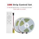 ruban led blanc adhésif moderne contrôle rf 10m 576leds 24v cct dualwhite