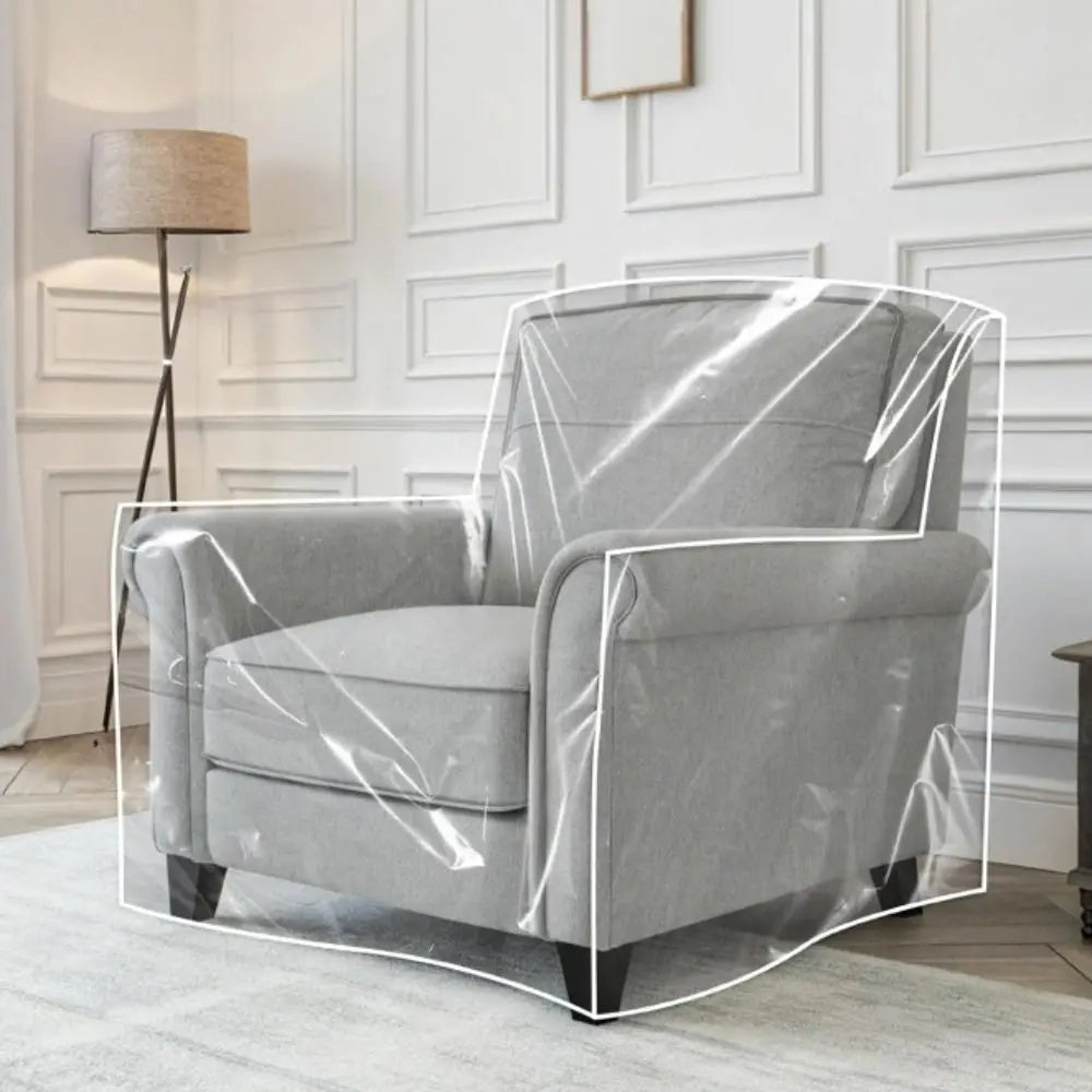 housses protection fauteuil transparentes moderne adhésives anti poussière anti rayures élégantes contemporaines efficaces nettoyage