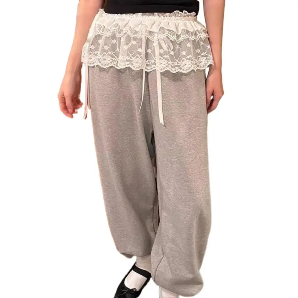 ceinture vintage dentelle noire blanc noeuds romantique extensible printemps été féminine median age