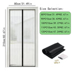 rideau porte adhésif noir blanc rayures moderne anti moustiques 80*210cm 90*210cm 100*210cm 110*210cm 120*210cm