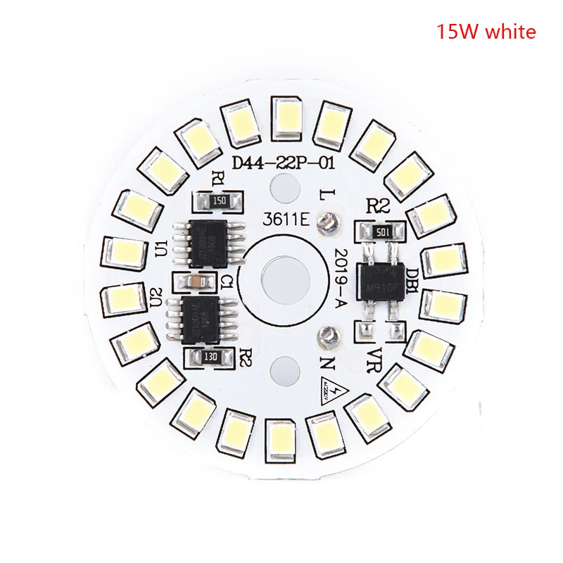 plaque led circulaire diodes blanc modernes technologie 28mm 35mm 40mm 44mm 48mm