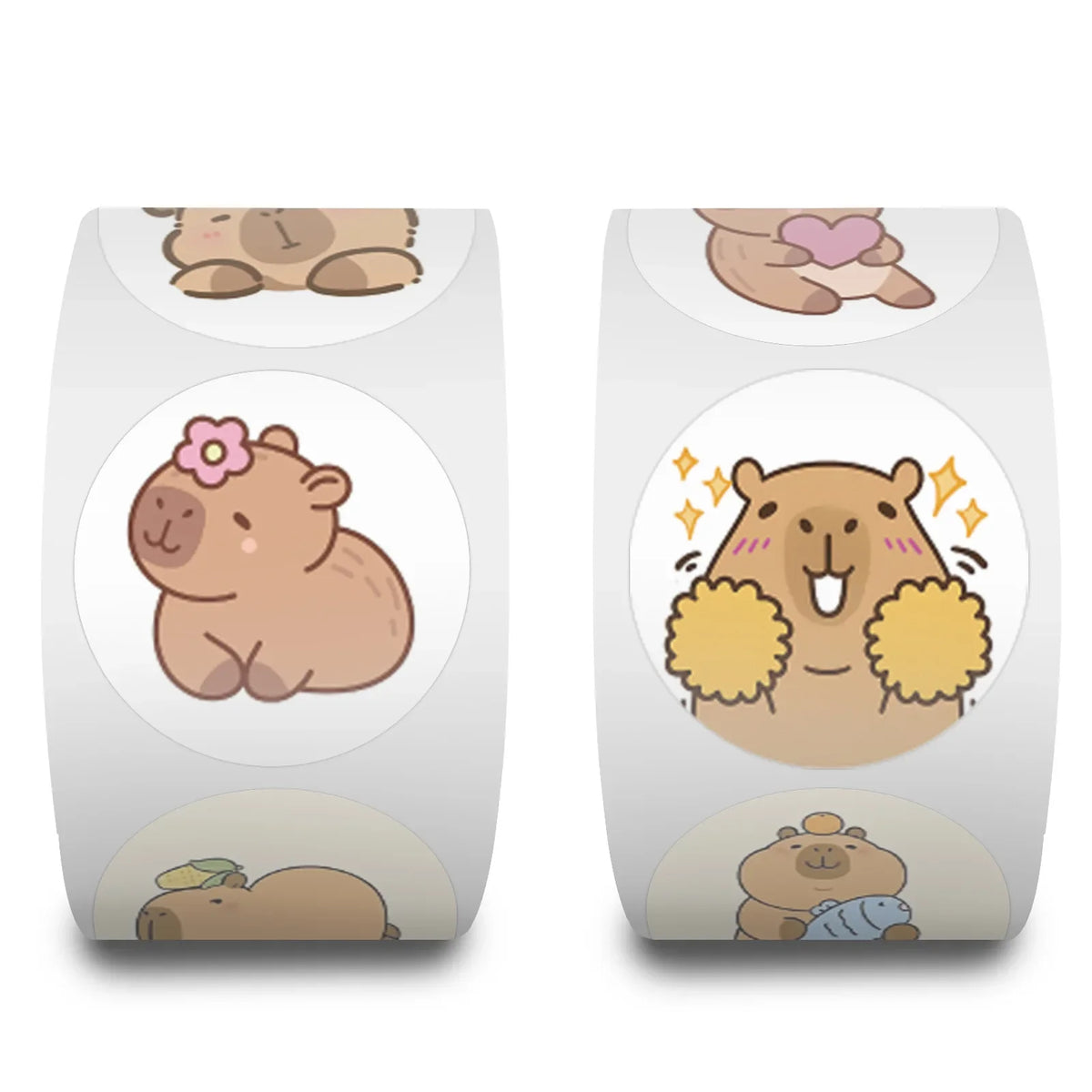 autocollants animaux mignons dessins animés cartoon adhésifs collection scrapbook étanches 500 pièces