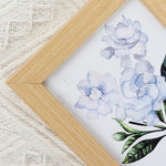 cadres photo bois blanc noir floral minimaliste 10 poucesintérieur decoration