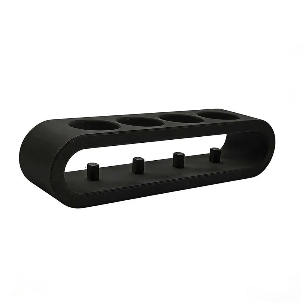 porte brosses dents eléctroniques trous brosse manuelle moderne blanc noir