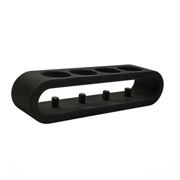 porte brosses dents eléctroniques trous brosse manuelle moderne blanc noir