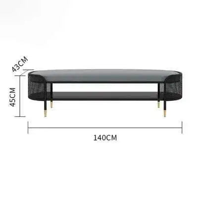 pouf contemporain banc gris tressé adhésif 120cm 140cm 160cm 43cm large 5cm haut