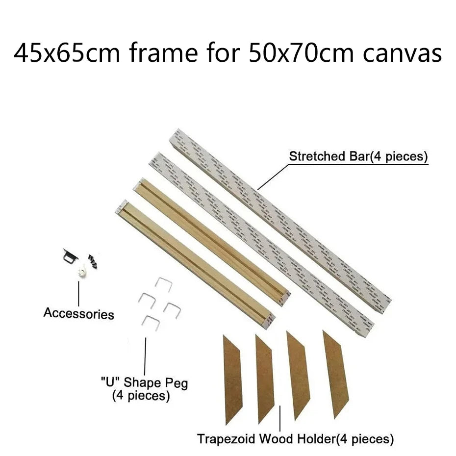 cadre mural bois moderne marbre doré clips adhésifs multiple tailles