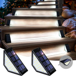 lampes solaires extérieures led noires blanches modernes adhésives autonomes imperméables ip65