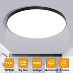 lampe led blanc moderne interrupteur télécommande 230mm 270mm 370mm