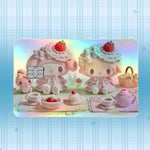 autocollant carte crédit my melody dessin animé rose violet bleu blanc