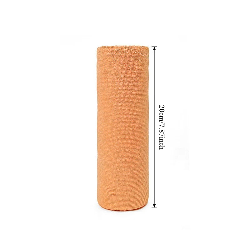 serviettes cuisine réutilisables microfibre rose vert gris bleu jaune respectueuses environnement moderne
