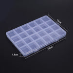 boîtes rangement bijoux transparentes modernes compartimentées clips portables voyage commercial