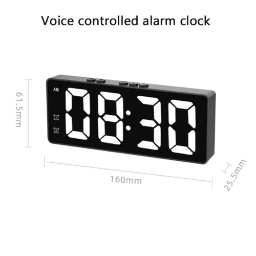 horloge vintage cadran flip numérique quartz métal noir blanc rétro décoration chambre