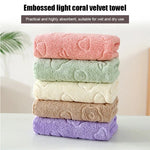 serviettes bain microfibre absorbantes douces rapide séchage amusant moderne rose vert beige violet pastel