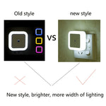veilleuse led rectangle moderne blanc gris bleu jaune rose adhésif interrupteur tactile certifications ul