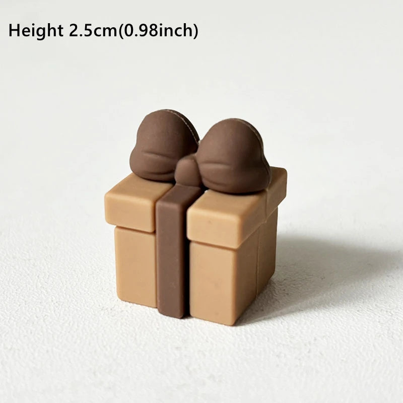 bougies soufflantes ours gâteau anniversaire enfant fête moderne figurines cadeaux bonbons minimaliste