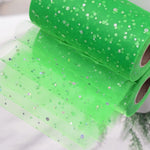 ruban tulle paillettes blanc jaune bleu rose violet rouge vert décoratif 25 yards 15cm