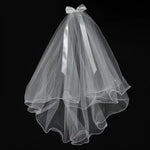 voile mariée blanc classique chaînes pendantes vintage tulle polyester