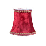 abat jour velours rouge bleu violet gris rose beige classique opacité contemporain decoration