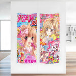 décoration murale manga shoujo rose blanche anime personnages desserts illustrations posters autocollants