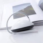 lampe led moderne rechargeable flexible blanc gris clair gooseneck éclairage directionnel minimaliste abs pvc