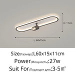 applique murale moderne led noir blanc fixée télécommande
