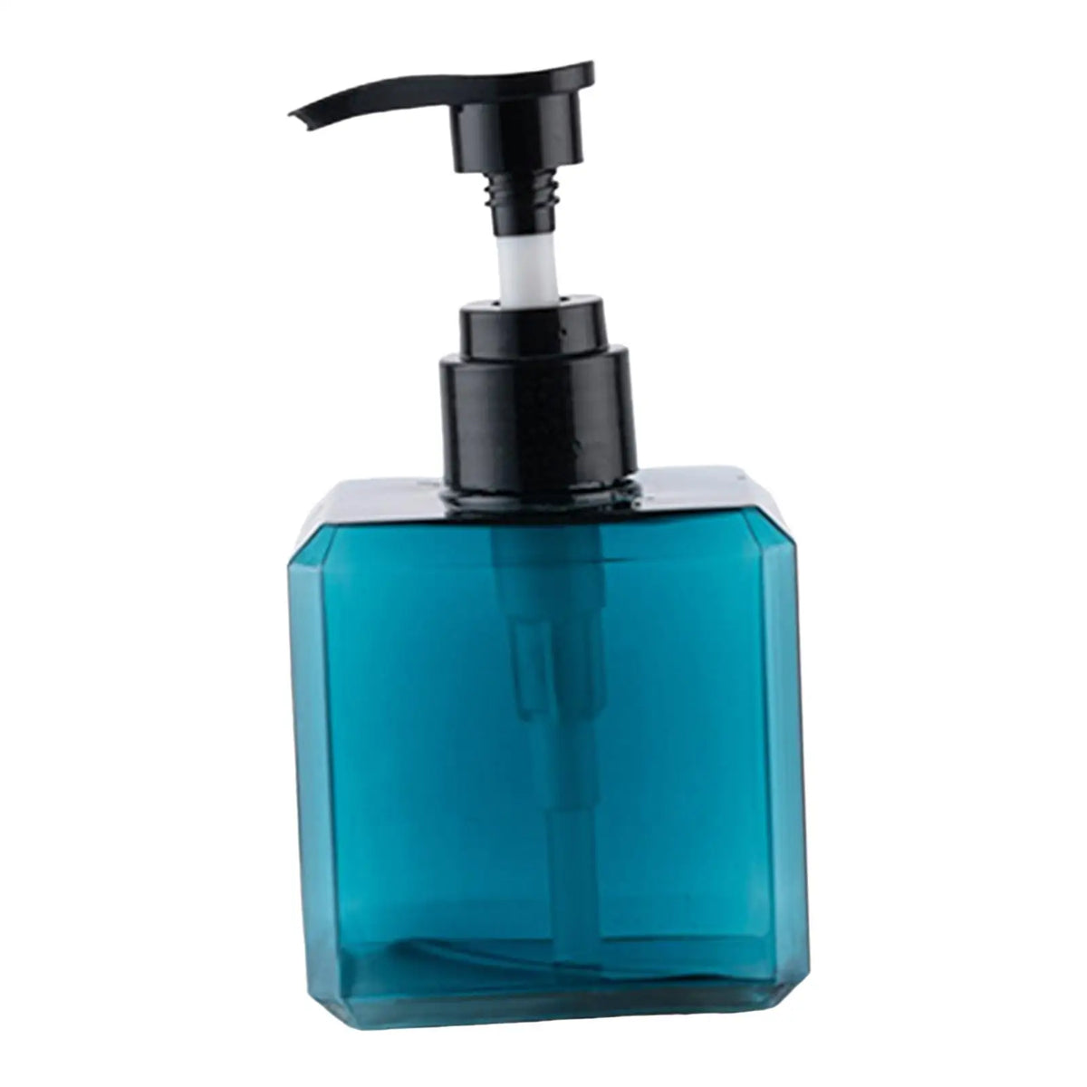 flacon savon liquide pompe rechargeable bleu moderne transparent refillable 250ml 450ml 650ml