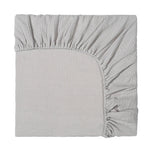 drap housse lit bébé coton polyester 130x70cm uni beige clair moderne ans