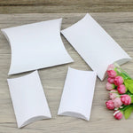boîtes dragées marron clair gris foncé blanc uni opaques arrondies grandes petites