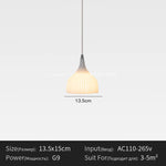 suspension lumineuse moderne plissée jaune blanc argenté câble métallique salon restaurant chambre principale