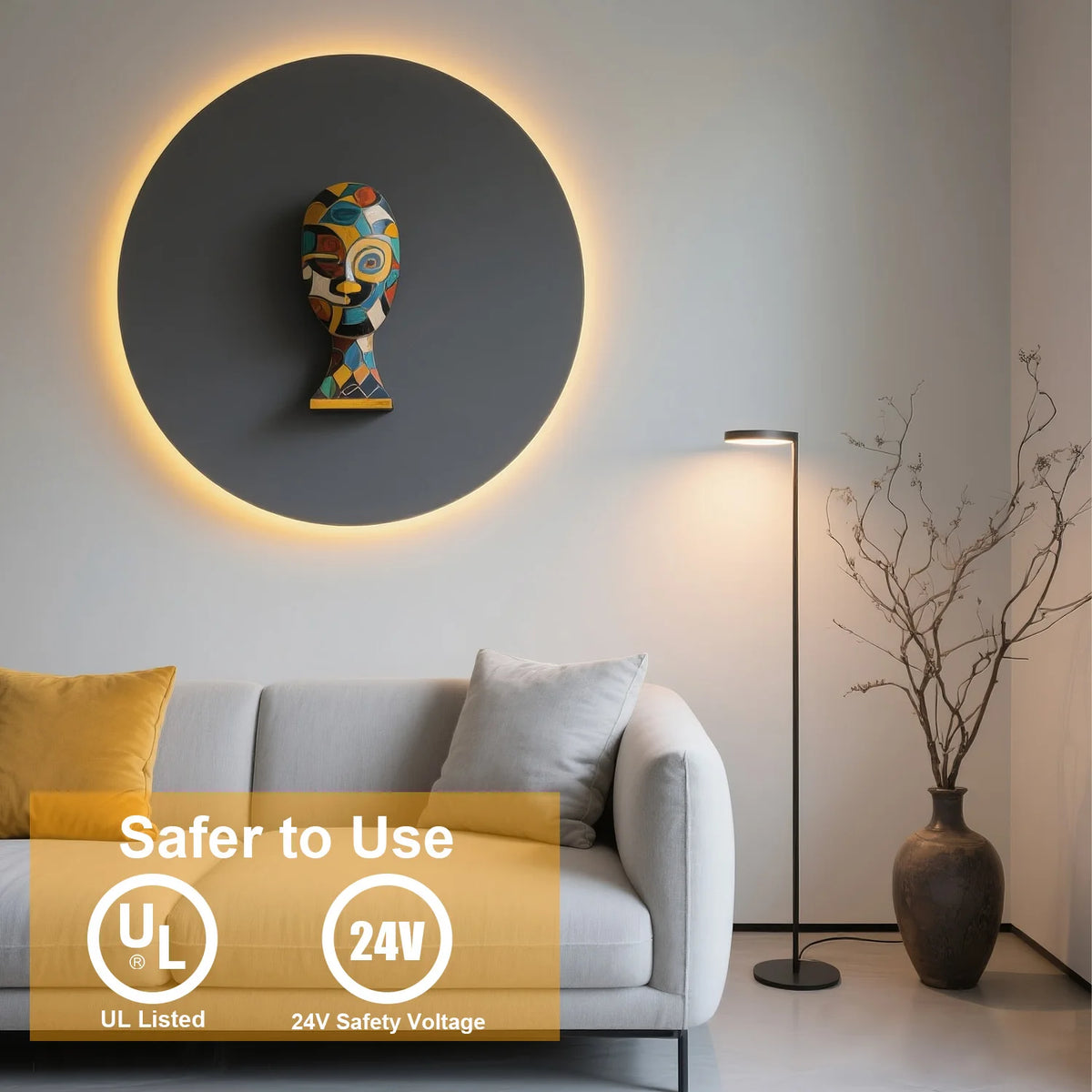 ruban led flexible blanc moderne adhésif 3m 256 led 3000k 6000k dc24v