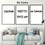 tableaux toile personnalisés moderne blanc photos clips piques famille animaux paysages couples mariage decoration