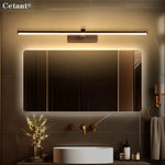 lampe murale led moderne noire fixée mur 100cm 40cm 60cm 80cm