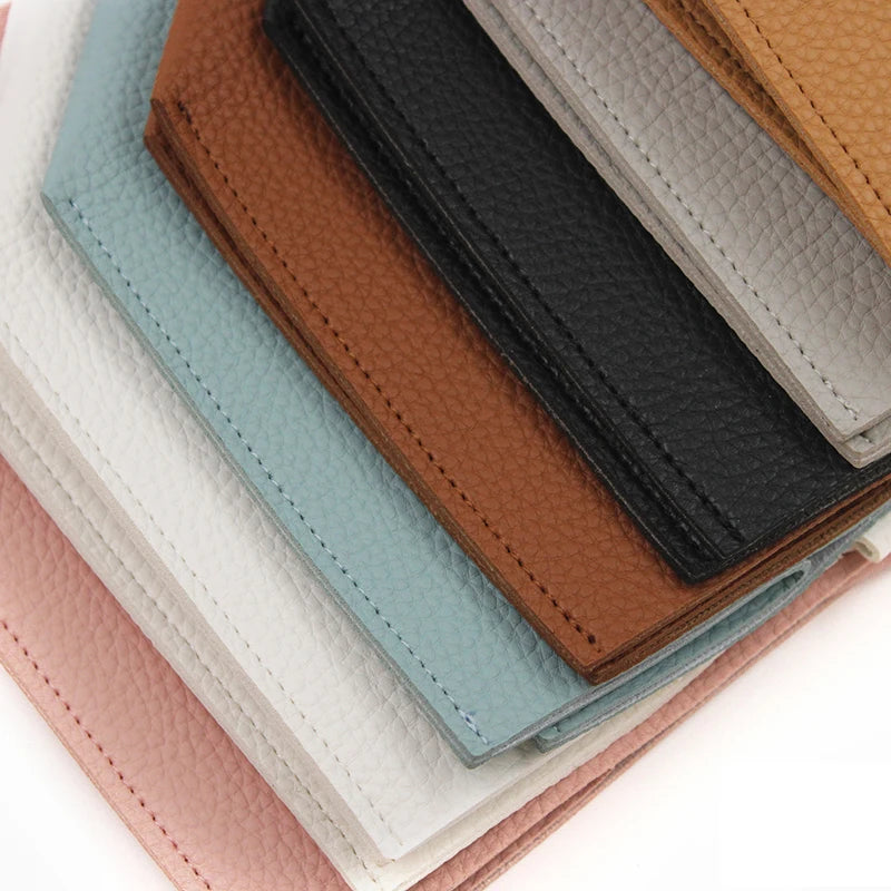 boîte mouchoirs simili cuir moderne blanc bleu rose marron minimaliste